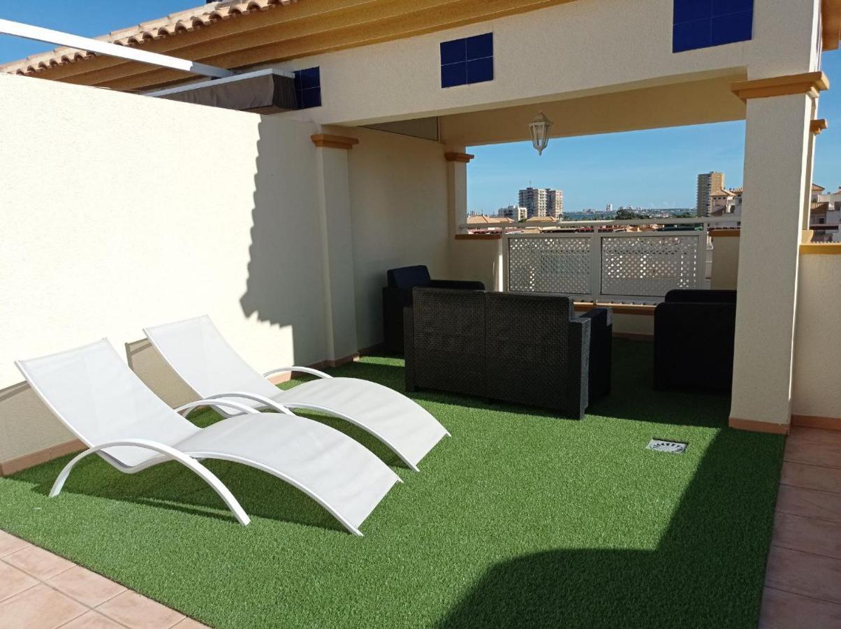 Atico Beach&Golf + Wifi + Garaje Mar de Cristal Esterno foto