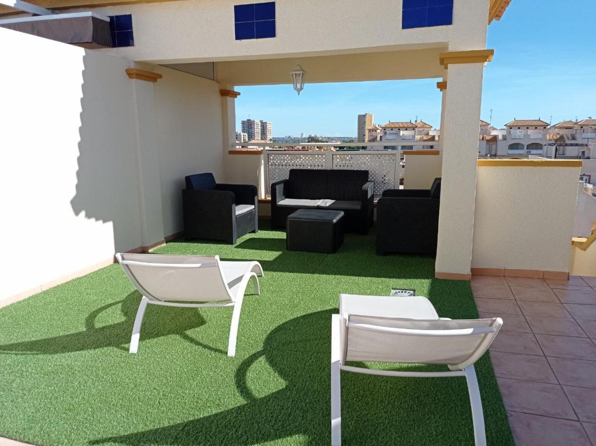 Atico Beach&Golf + Wifi + Garaje Mar de Cristal Esterno foto